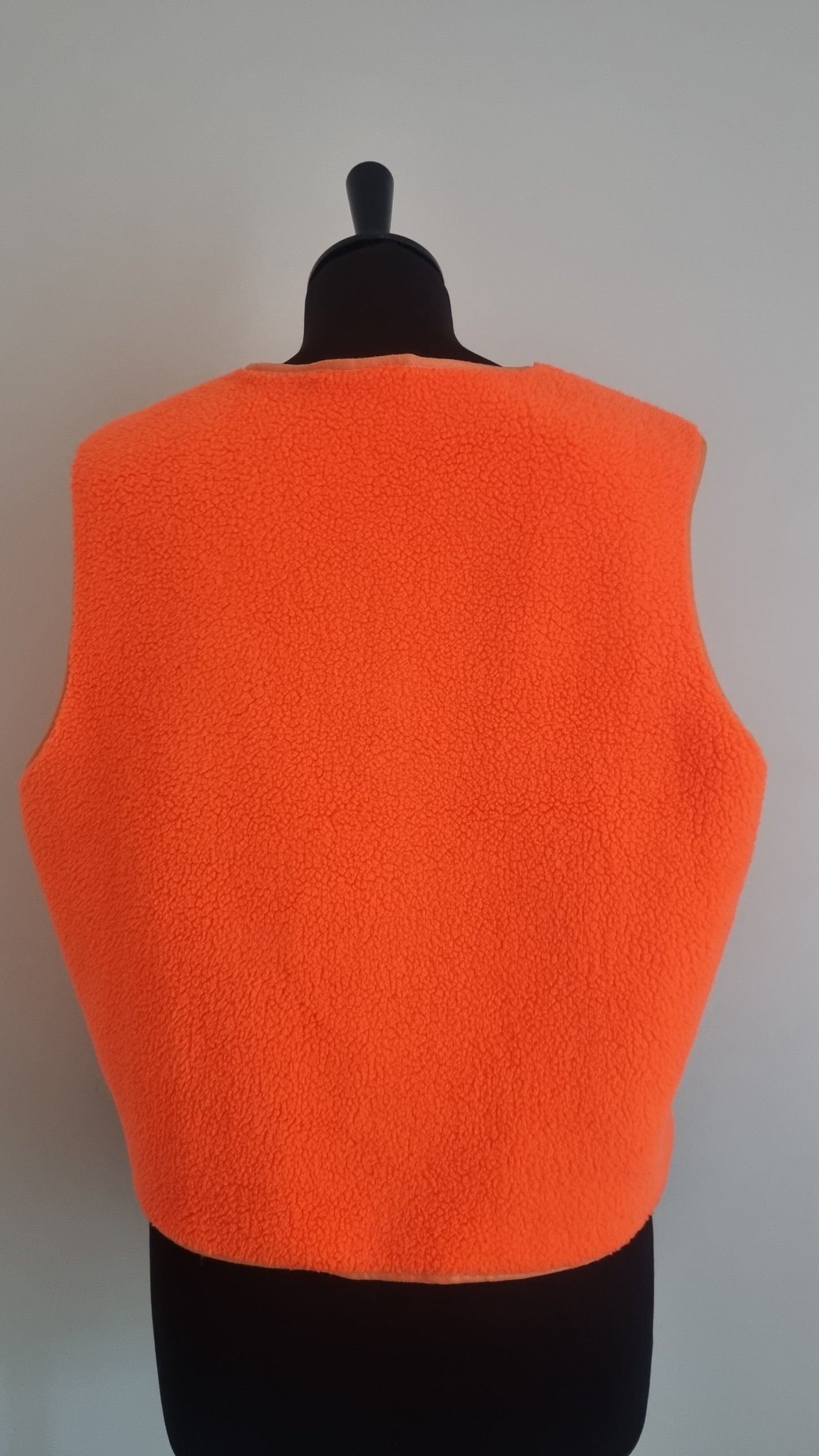 Gilet sans manche orange