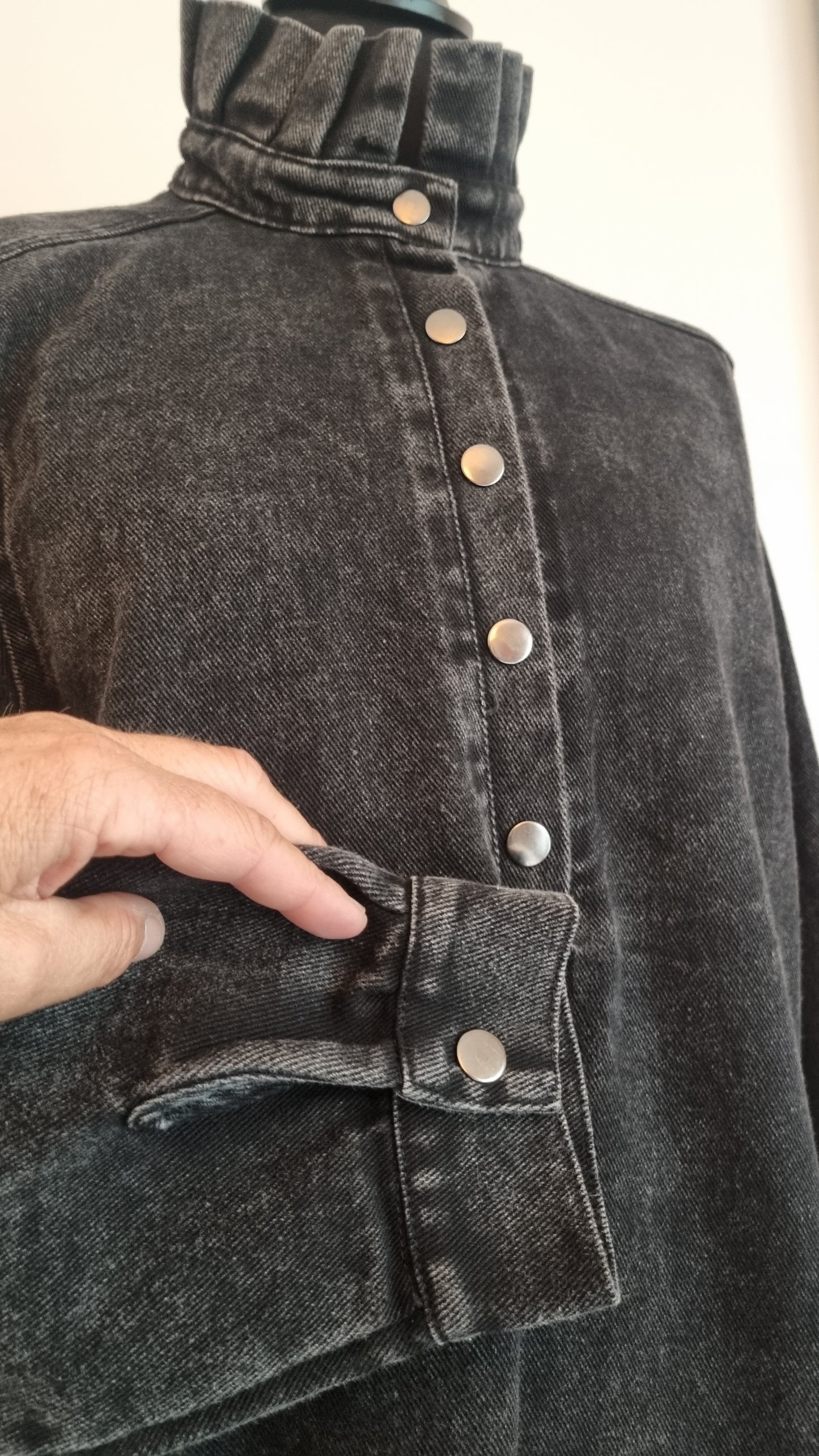 Robe đź‘— cool en jean's noir taille S/M