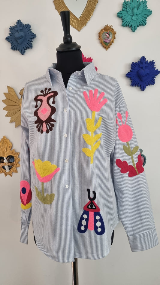 Chemise Bali bleue M/L