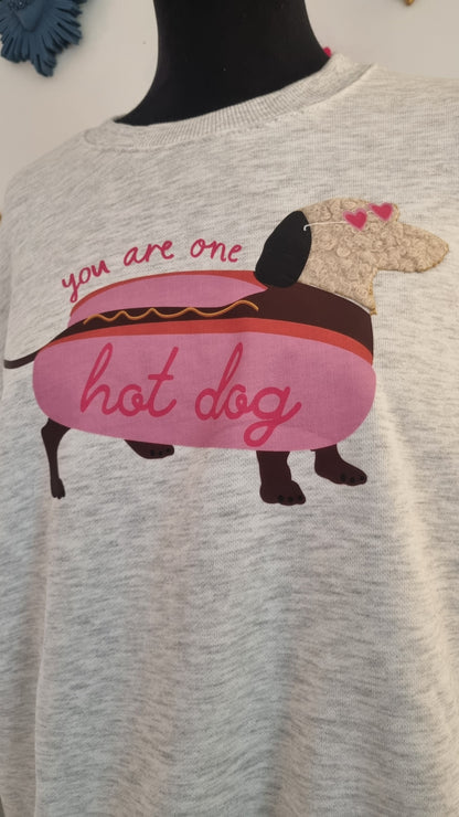 Sweat-shirt "hot dog"