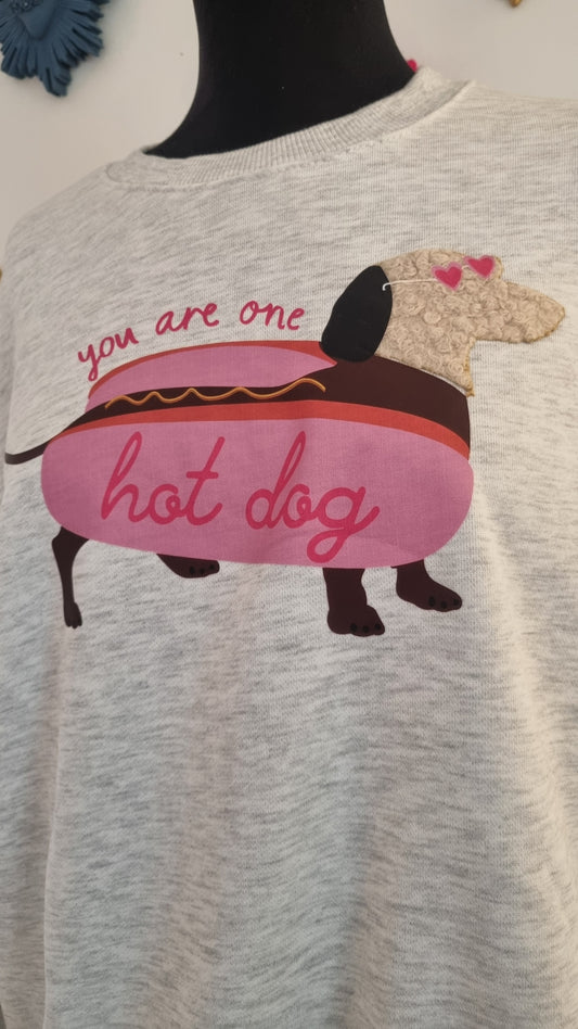 Sweat-shirt "hot dog"