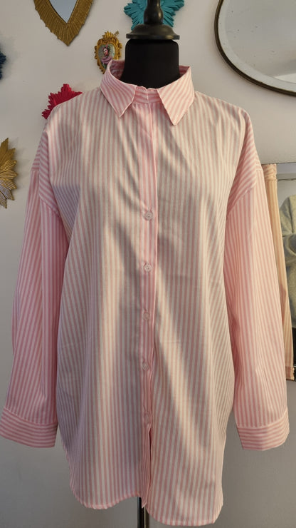 Chemise "Iconic" rose