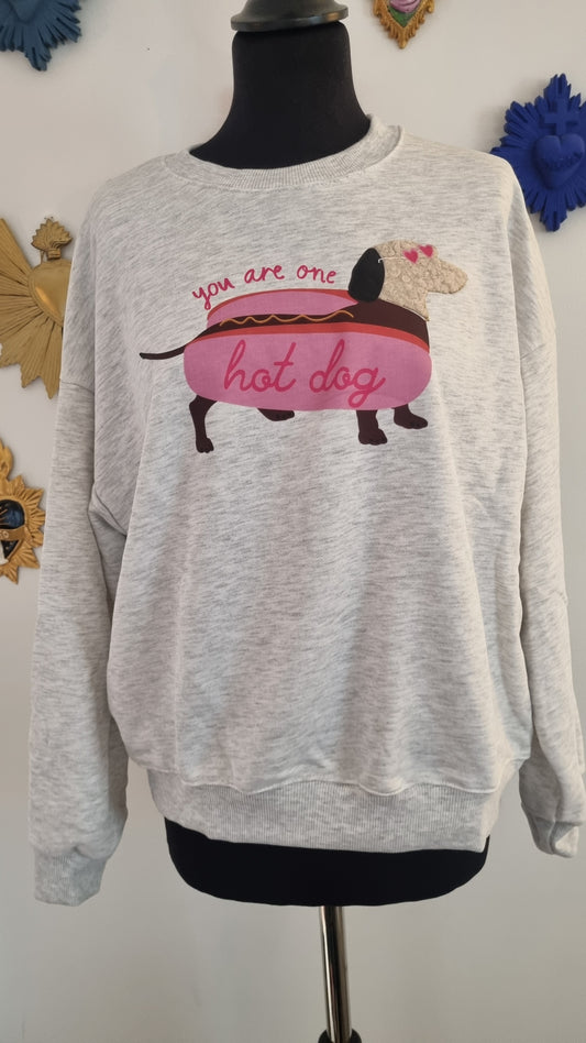 Sweat-shirt "hot dog"