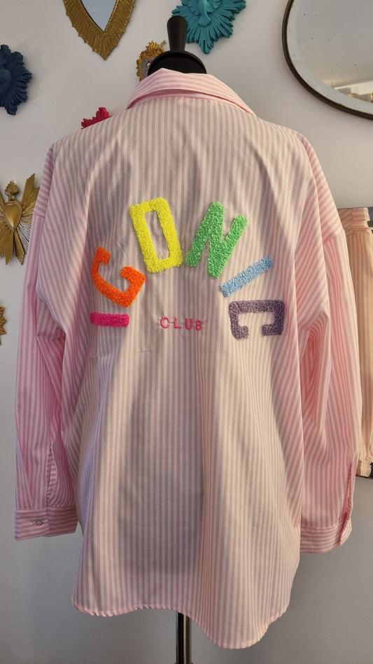 Chemise "Iconic" rose