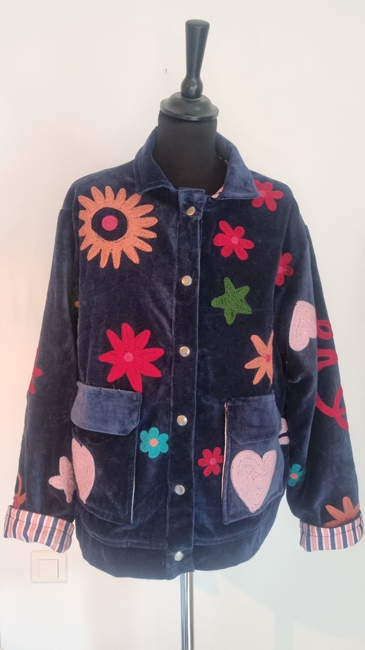 Veste brodée