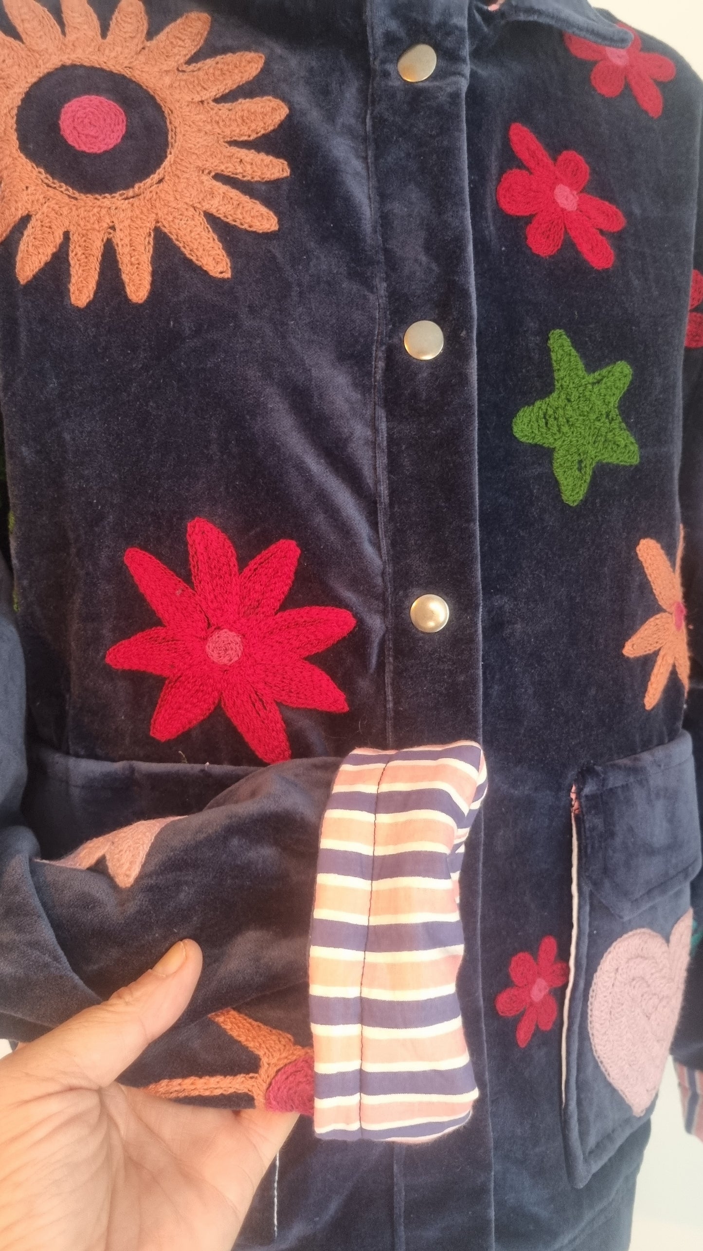 Veste brodée