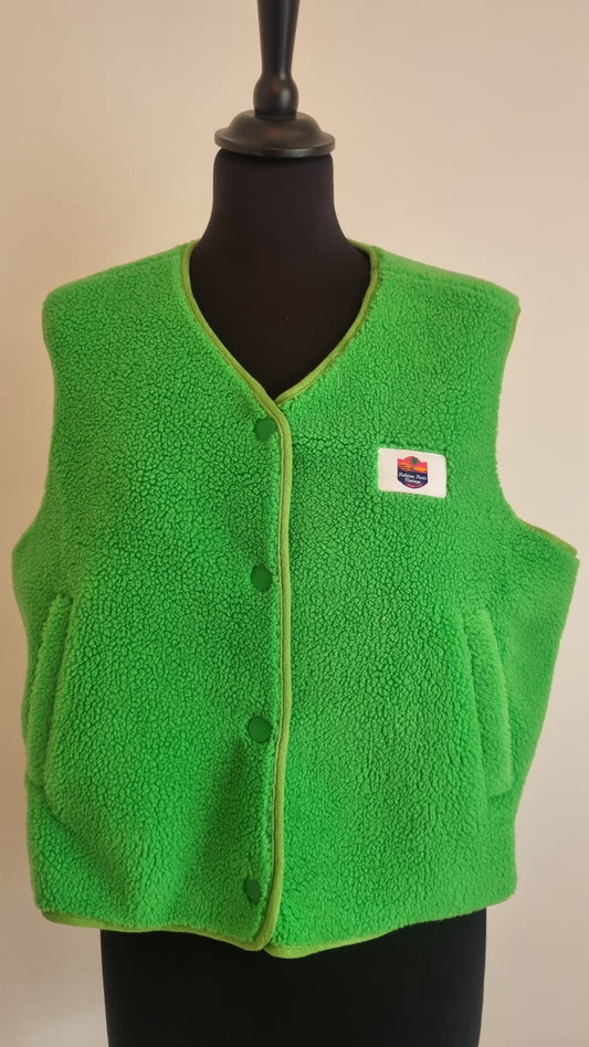 Gilet sans manche vert