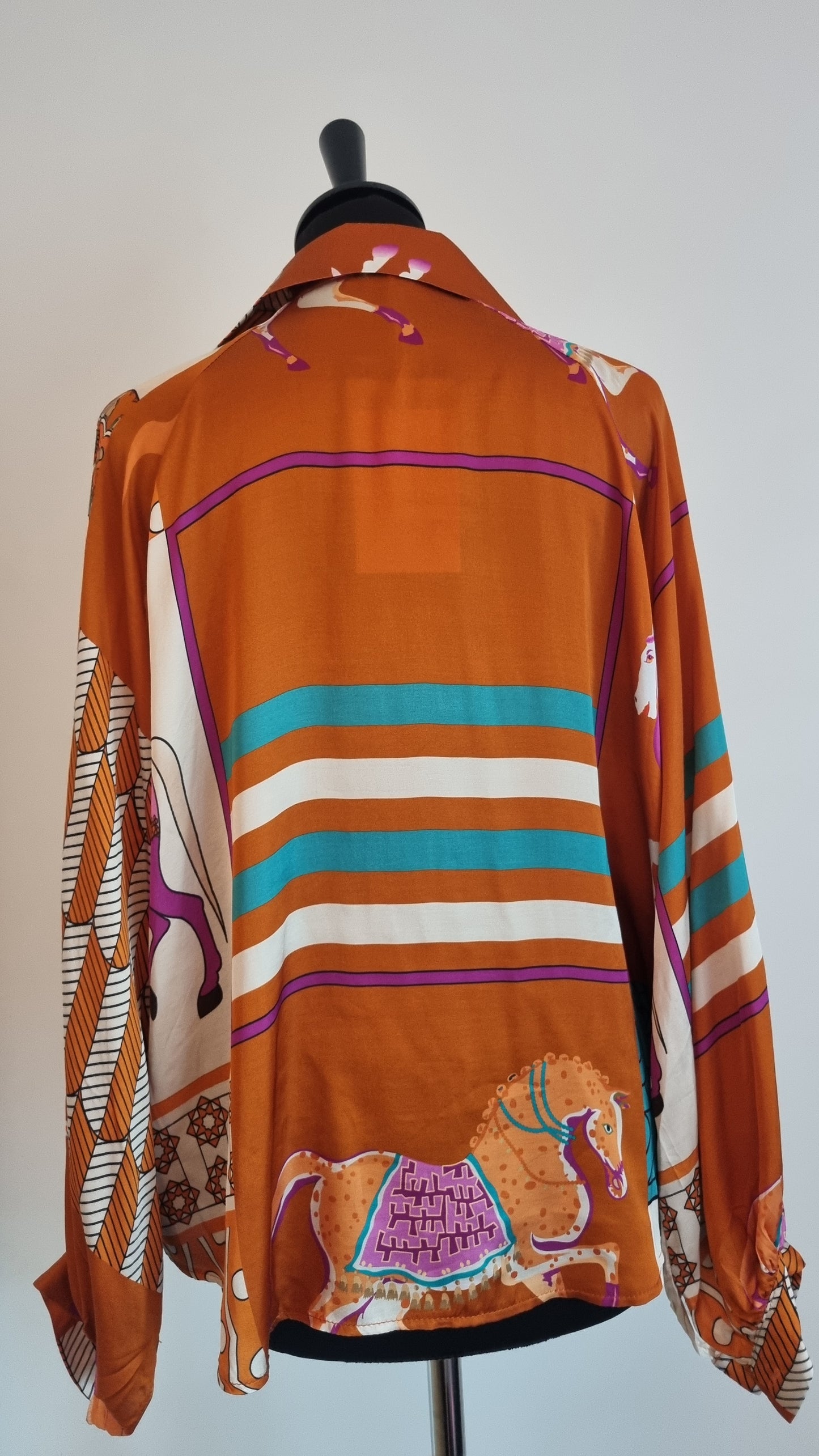Blouse thème équitation 🐎