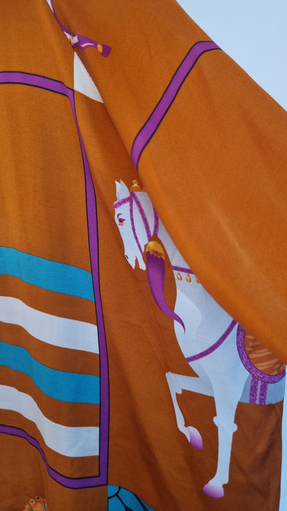 Blouse thème équitation 🐎