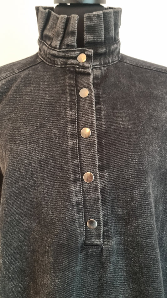 Robe 👗 cool en jean's noir  taille S/M