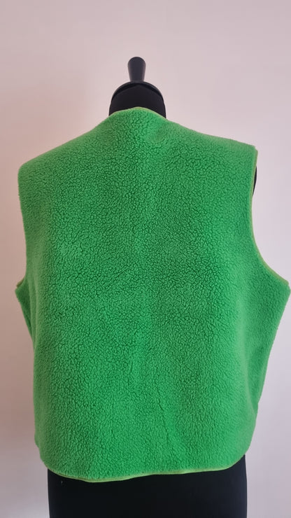 Gilet sans manche vert