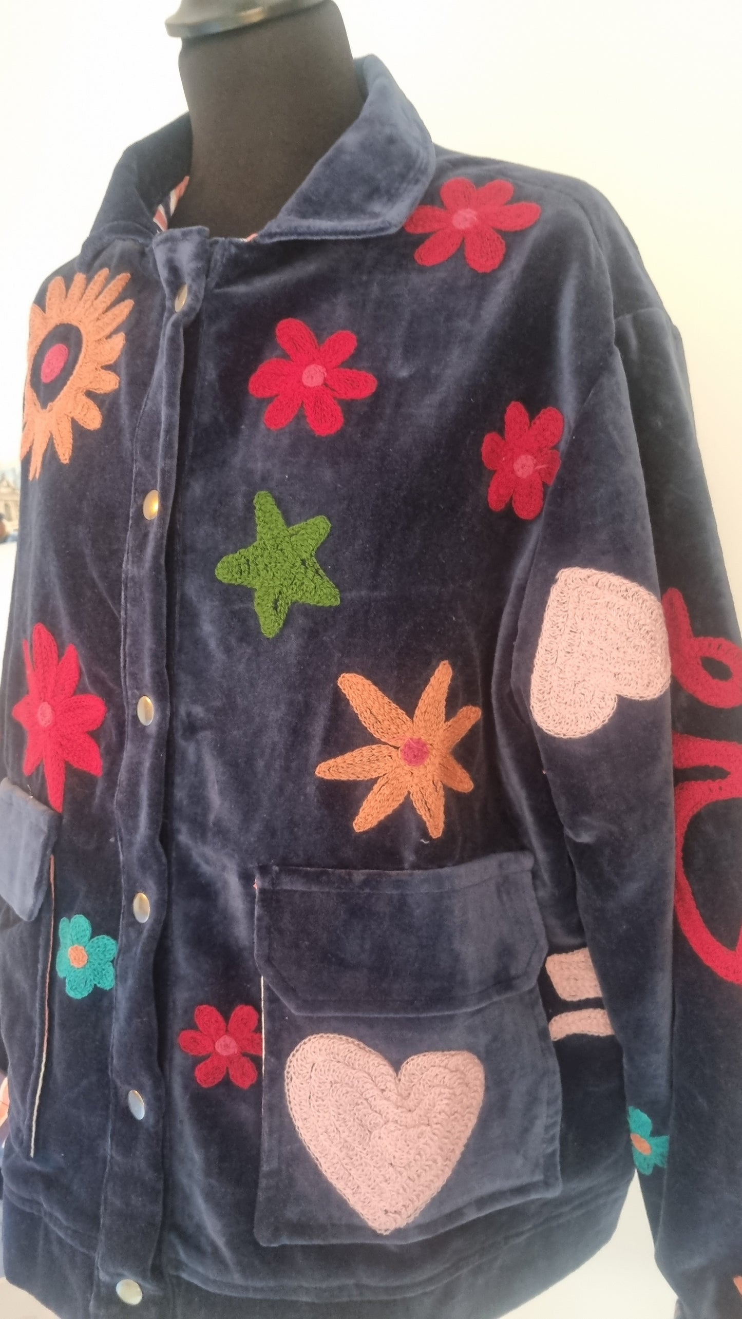 Veste brodée